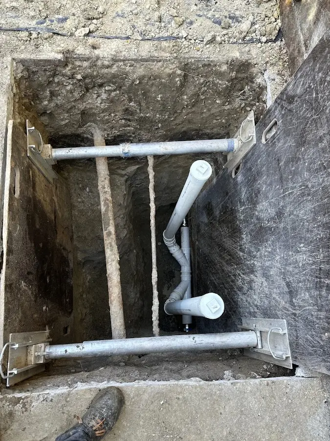 Experienced plumber completing Gas Line Repair work in West Pittston